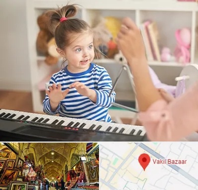 آموزشگاه موسیقی کودکان در بازار وکیل شیراز