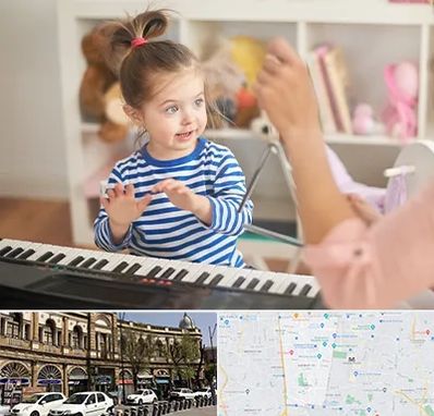 آموزشگاه موسیقی کودکان در منطقه 11 تهران 