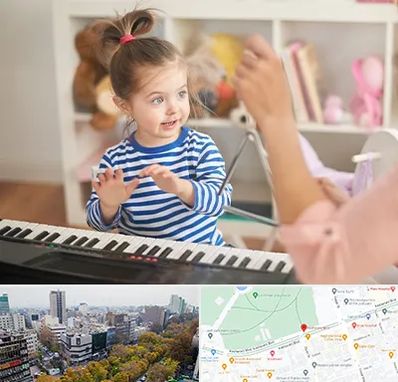 آموزشگاه موسیقی کودکان در بلوار کشاورز 