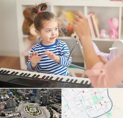 آموزشگاه موسیقی کودکان در زرافشان اسلامشهر