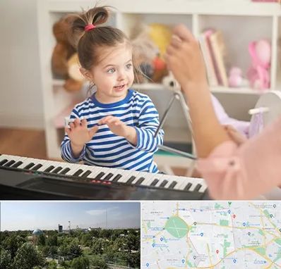 آموزشگاه موسیقی کودکان در منطقه 16 تهران 