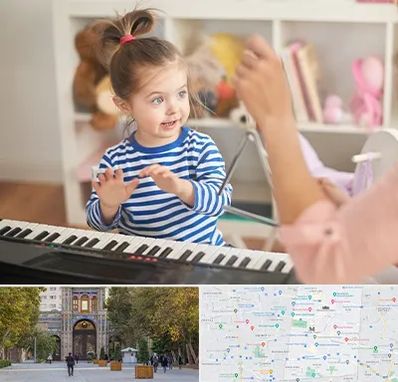 آموزشگاه موسیقی کودکان در منطقه 12 تهران 