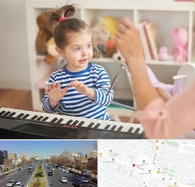 آموزشگاه موسیقی کودکان در بلوار معلم مشهد 