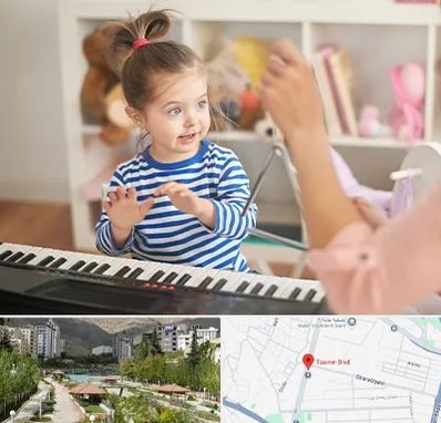 آموزشگاه موسیقی کودکان در بلوار تعاون