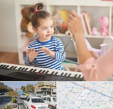 آموزشگاه موسیقی کودکان در مفتح مشهد 