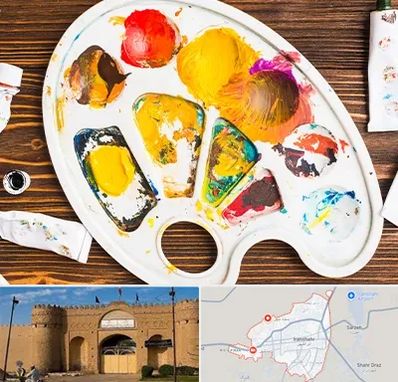 آموزشگاه نقاشی کودکان در ایرانشهر