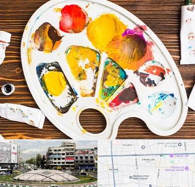 آموزشگاه نقاشی کودکان در مرکز تهران