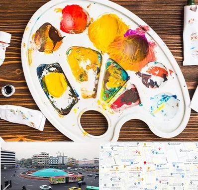 آموزشگاه نقاشی کودکان در میدان انقلاب 