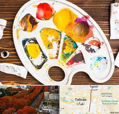 آموزشگاه نقاشی کودکان در ولیعصر 