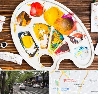 آموزشگاه نقاشی کودکان در ظفر 