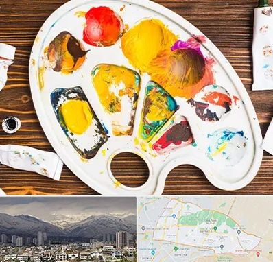 آموزشگاه نقاشی کودکان در منطقه 4 تهران 