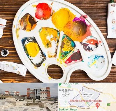 آموزشگاه نقاشی کودکان در حکیمیه 