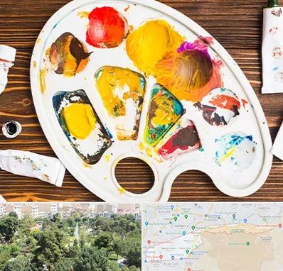 آموزشگاه نقاشی کودکان در منطقه 13 تهران 