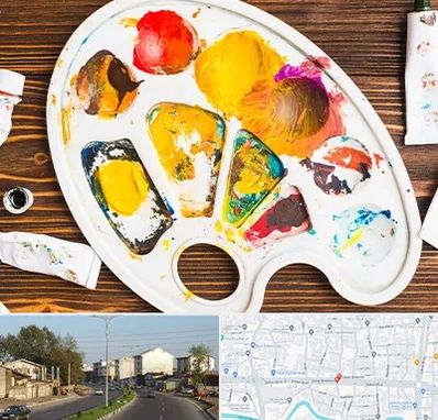 آموزشگاه نقاشی کودکان در ضیابری رشت 