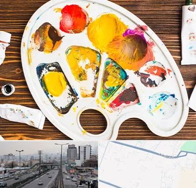 آموزشگاه نقاشی کودکان در بلوار ارتش