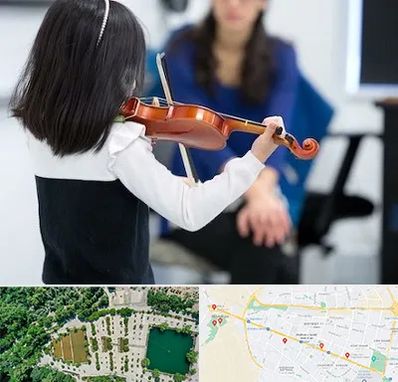 آموزشگاه ویولن در وکیل آباد مشهد