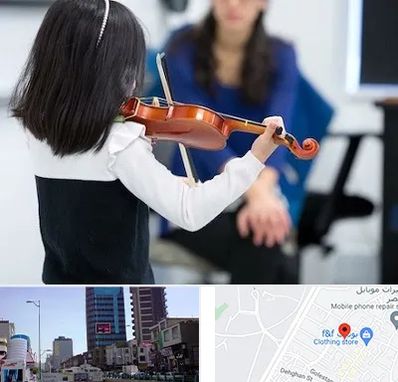 آموزشگاه ویولن در چهارراه طالقانی کرج