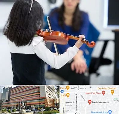 آموزشگاه ویولن در سهروردی