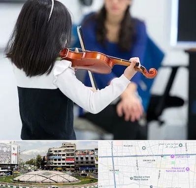 آموزشگاه ویولن در مرکز تهران