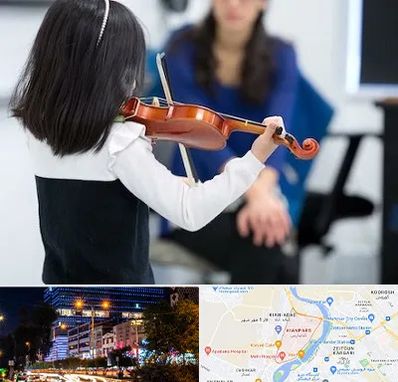 آموزشگاه ویولن در کیانپارس اهواز