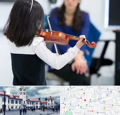 آموزشگاه ویولن در میدان شهرداری رشت