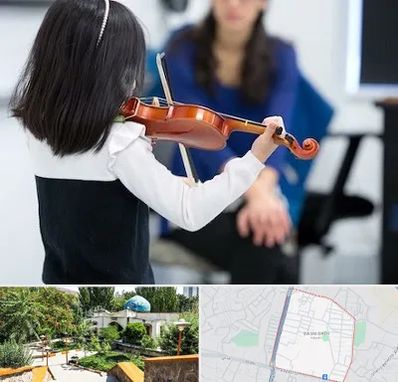 آموزشگاه ویولن در باغمیشه تبریز