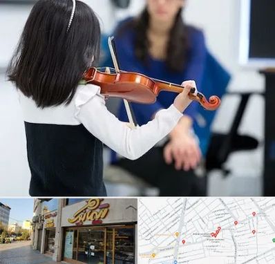 آموزشگاه ویولن در عطاران قم