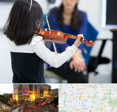 آموزشگاه ویولن در جنت آباد تهران