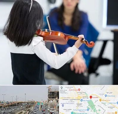 آموزشگاه ویولن در بلوار توس مشهد