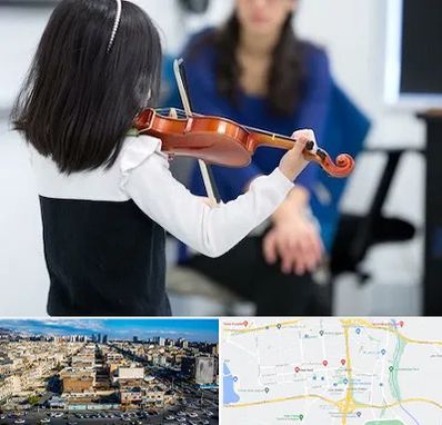 آموزشگاه ویولن در شهرک راه آهن