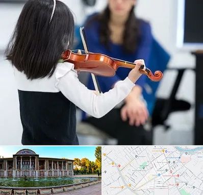 آموزشگاه ویولن در عفیف آباد شیراز