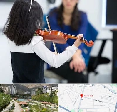 آموزشگاه ویولن در بلوار تعاون