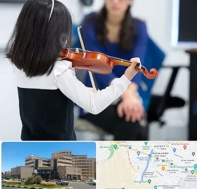 آموزشگاه ویولن در صیاد شیرازی مشهد