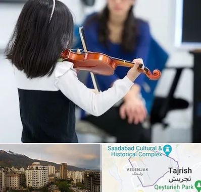 آموزشگاه ویولن در زعفرانیه
