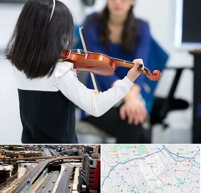 آموزشگاه ویولن در ستارخان شیراز