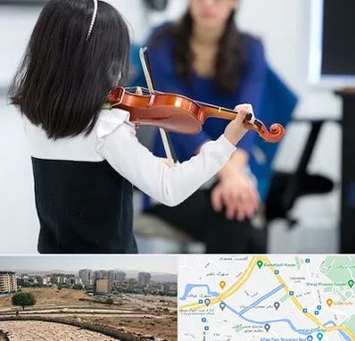 آموزشگاه ویولن در کوی وحدت شیراز