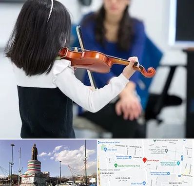 آموزشگاه ویولن در کارگر جنوبی