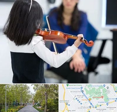 آموزشگاه ویولن در قدوسی غربی شیراز