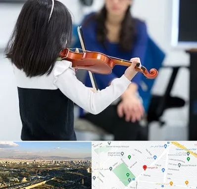 آموزشگاه ویولن در هنگام