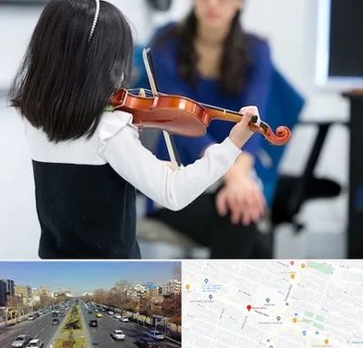 آموزشگاه ویولن در بلوار معلم مشهد