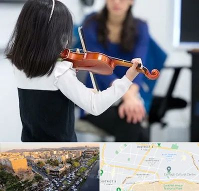 آموزشگاه ویولن در تهرانپارس تهران