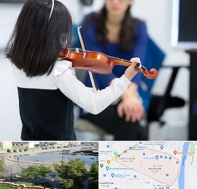 آموزشگاه ویولن در گلستان اهواز