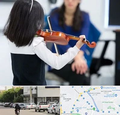 آموزشگاه ویولن در قدوسی شرقی شیراز