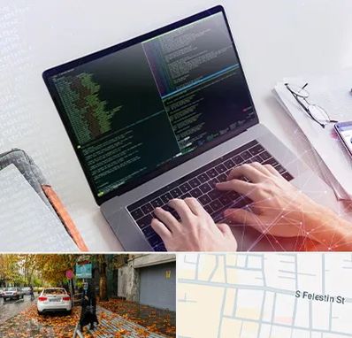 آموزش پایتون Python در خیابان فلسطین