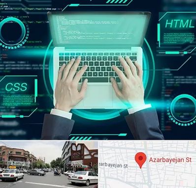آموزش HTML و CSS در خیابان آذربایجان