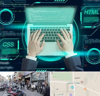 آموزش HTML و CSS در چهارراه استانبول