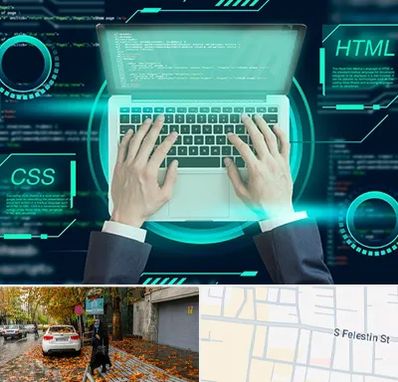 آموزش HTML و CSS در خیابان فلسطین