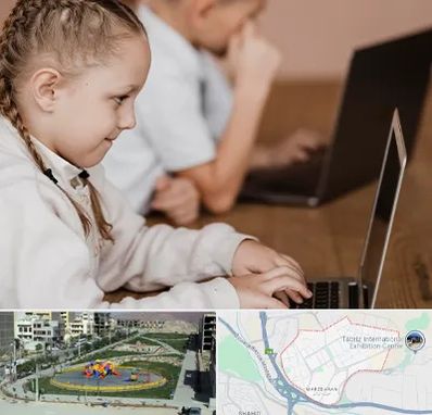 کلاس برنامه نویسی کودکان در مرزداران تبریز