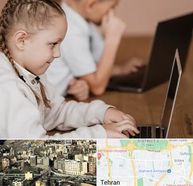 کلاس برنامه نویسی کودکان در مرزداران 