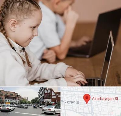 کلاس برنامه نویسی کودکان در خیابان آذربایجان